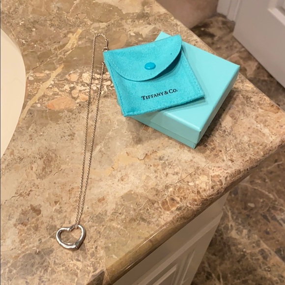 Tiffany & Co. Jewelry - Open heart pendant by Elsa Peretti 22 mm